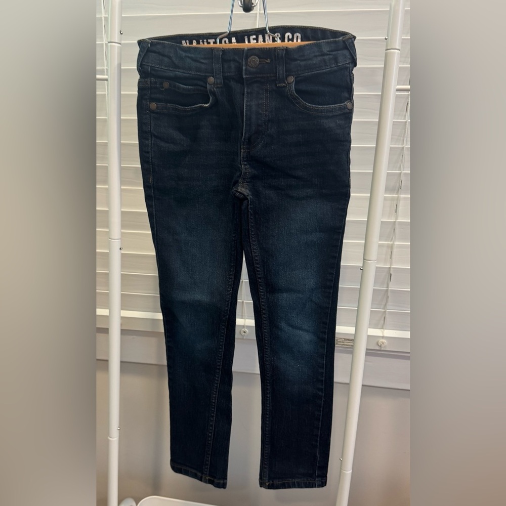 Nautica Deep Indigo Straight Jeans Kids 7 Boys